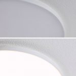 Paulmann Veluna Edge LED for innfelt IP44 3000K ⌀ 12 cm