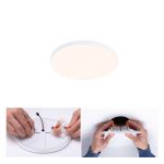 Paulmann Veluna Edge LED for innfelt IP44 3000K ⌀ 12 cm