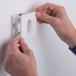 Paulmann Wall innfellingslampe sensor, hvit kantet