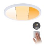 Paulmann panel Areo dim-to-warm rund hvit 23 cm