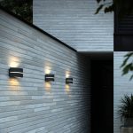 Sibelis utend⌀rs vegglampe, E27, plast, antrasitt