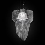 Slamp Aria M pendellampe, klar, ⌀ 60 cm