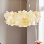 Slamp Clizia hengelampe, ⌀ 78 cm, fumé