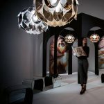 Slamp Flora - design-hengelampe, s⌀lv, 50 cm