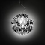 Slamp Flora - design-hengelampe, s⌀lv, 50 cm