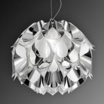 Slamp Flora - design-hengelampe, s⌀lv, 50 cm