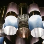 Slamp La Lollo L LED-hengelampe, ⌀80cm, gradient