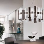 Slamp La Lollo L LED-hengelampe, ⌀80cm, tinn-hvit