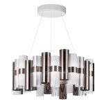 Slamp La Lollo L LED-hengelampe, ⌀80cm, tinn-hvit