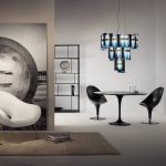 Slamp La Lollo XL LED-hengelampe, ⌀80cm, gradient