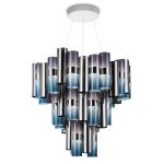 Slamp La Lollo XL LED-hengelampe, ⌀80cm, gradient