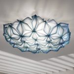 Slamp La Vie L taklampe, bredde 71 cm, blå