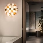 Slamp Mida taklampe, ⌀ 67 cm, rav/hvit
