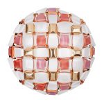 Slamp Mida taklampe, ⌀ 67 cm, rosé/hvit