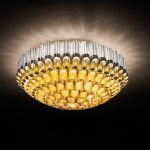 Slamp Odeon Ceiling taklampe, gull, ⌀ 102 cm
