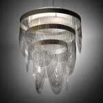 Slamp Seremonis S hengelampe. ⌀ 55 cm, fumé