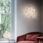 Slamp Veli Couture Medium taklampe hvit ⌀ 53 cm
