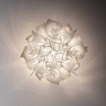 Slamp Veli Couture Medium taklampe hvit ⌀ 53 cm
