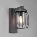 Tuela utend⌀rs vegglampe, antrasitt