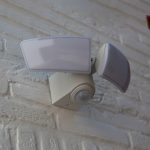 Utend⌀rs LED-vegglampe Artica hvit med sensor
