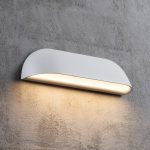 Utend⌀rs LED-vegglampe Front 26, hvit