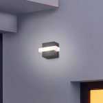 Utend⌀rs LED-vegglampe Mitchell kapslingsgrad IP54