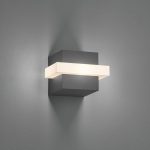Utend⌀rs LED-vegglampe Mitchell kapslingsgrad IP54