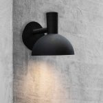 Utend⌀rs vegglampe Arki svart ⌀ 20 cm
