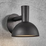 Utend⌀rs vegglampe Arki svart ⌀ 20 cm