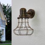 Utend⌀rs vegglampe Bird i antikk stil