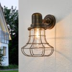 Utend⌀rs vegglampe Bird i antikk stil