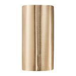 Utend⌀rs vegglampe Canto Maxi 2, messing