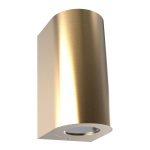 Utend⌀rs vegglampe Canto Maxi 2, messing