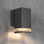 Utend⌀rs vegglampe Elm i moderne kantform