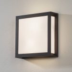 Utend⌀rs vegglampe Henry, antrasitt, IP44