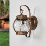 Utend⌀rs vegglampe Margerite med glasskule
