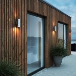 Utend⌀rs vegglampe Tin Maxi Double, stål