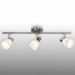 Vegglampe Kensington med IP44, 3 lyskilder