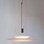 Vibia Flamingo LED-hengelampe skjermen oppover