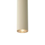 Vico pendellampe, metallskjerm, ett lys, beige