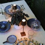 Zafferano Poldina mikro oppladbar lampe IP65 corten