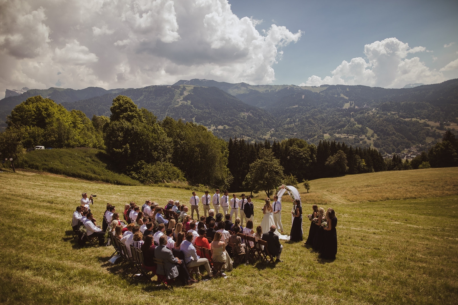 french alps wedding