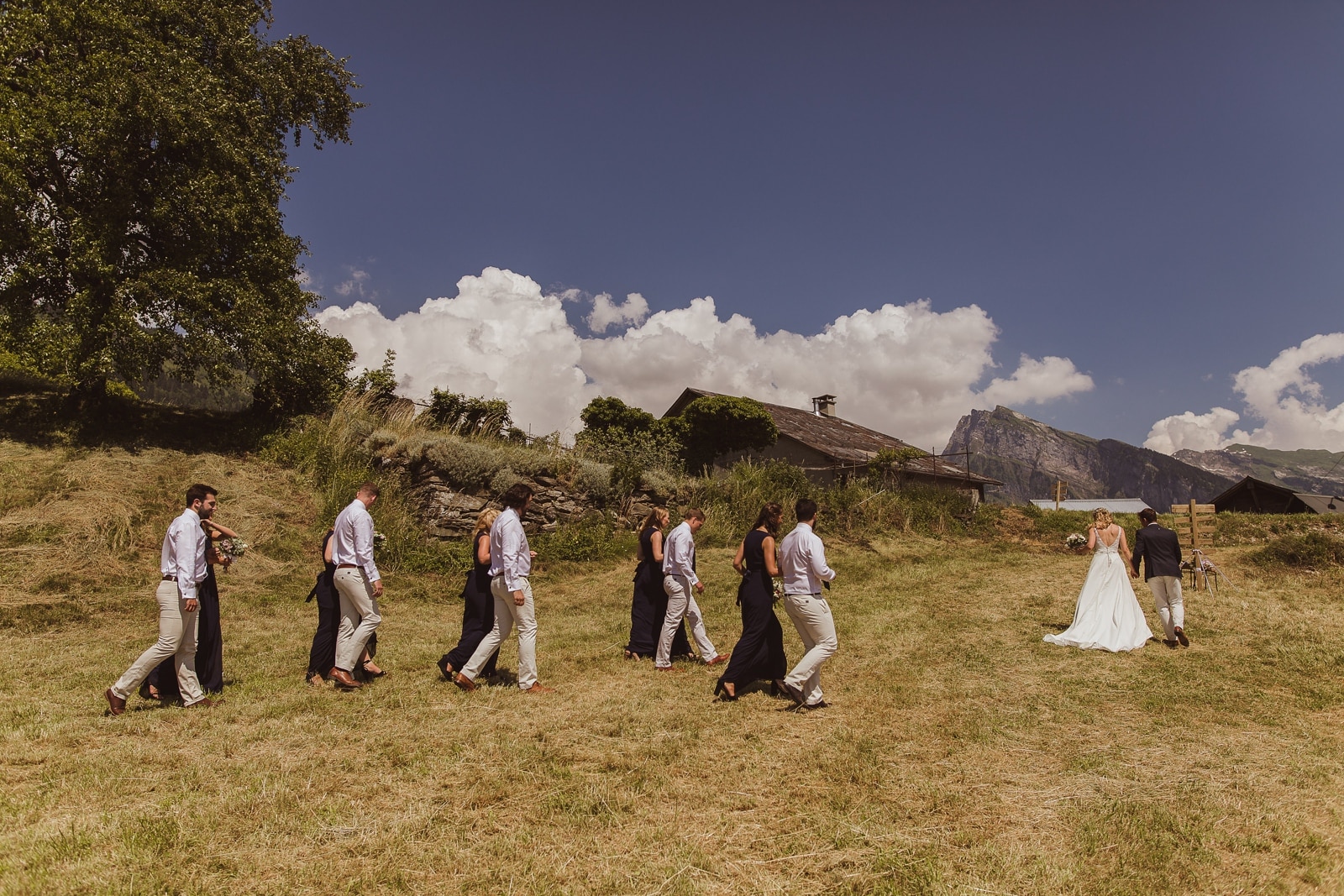french alps wedding