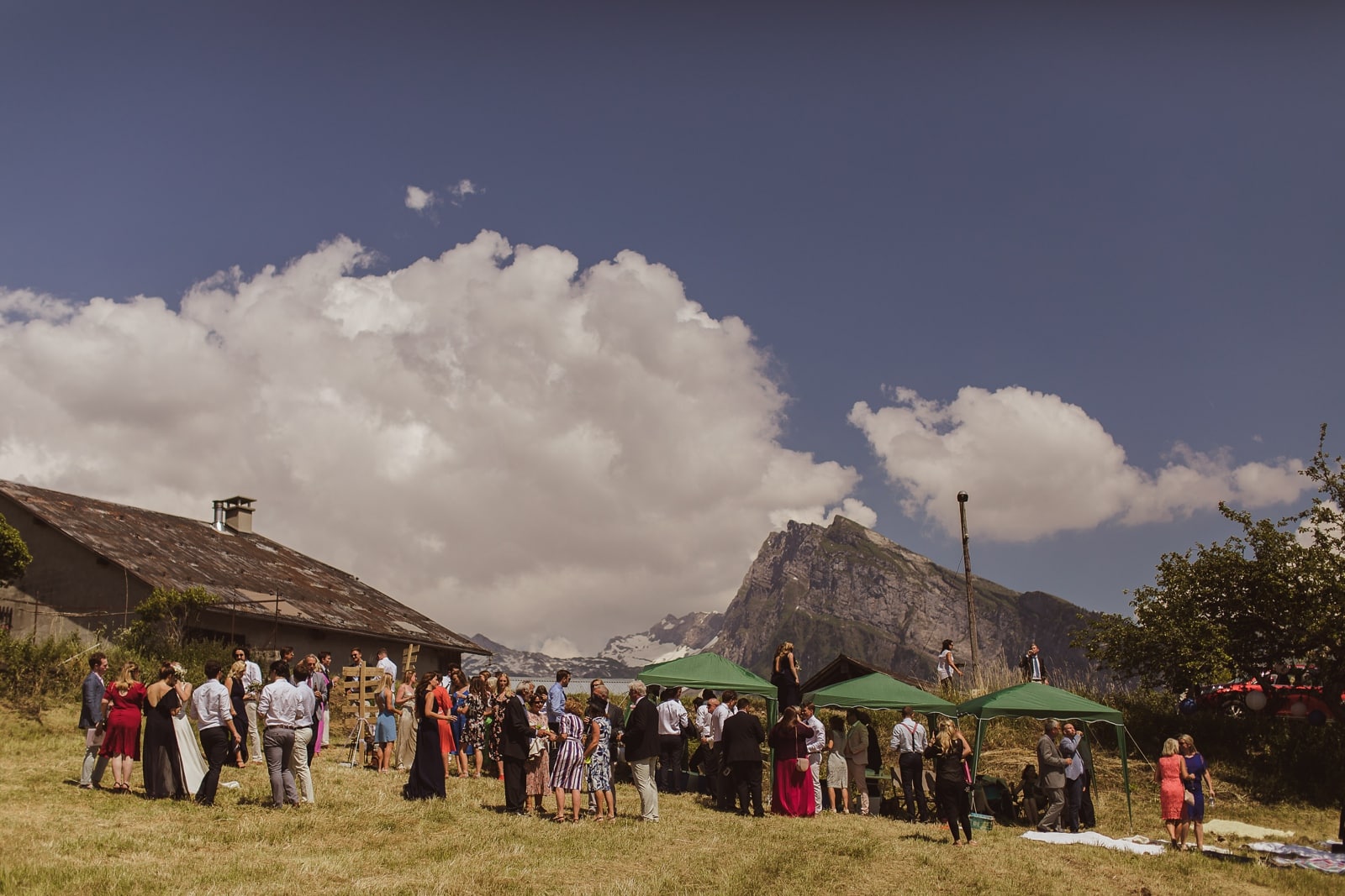 french alps wedding