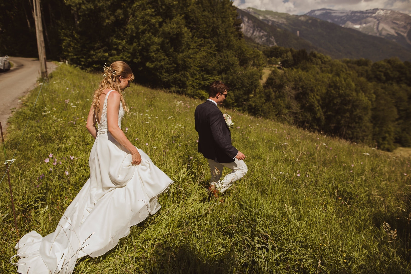 french alps wedding