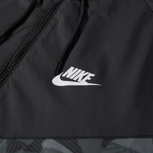 Nike camo Windrunner up close