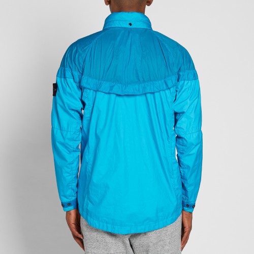 Nikelab X Stone Island Windrunner blue 4