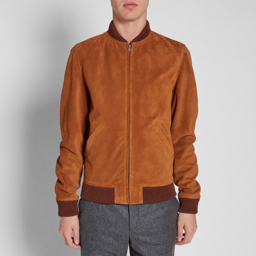 APC Suede Bomber Jakke X Louis Ferris 3