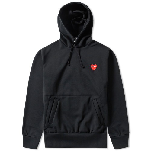 Comme Des Garcon Play All black hoody