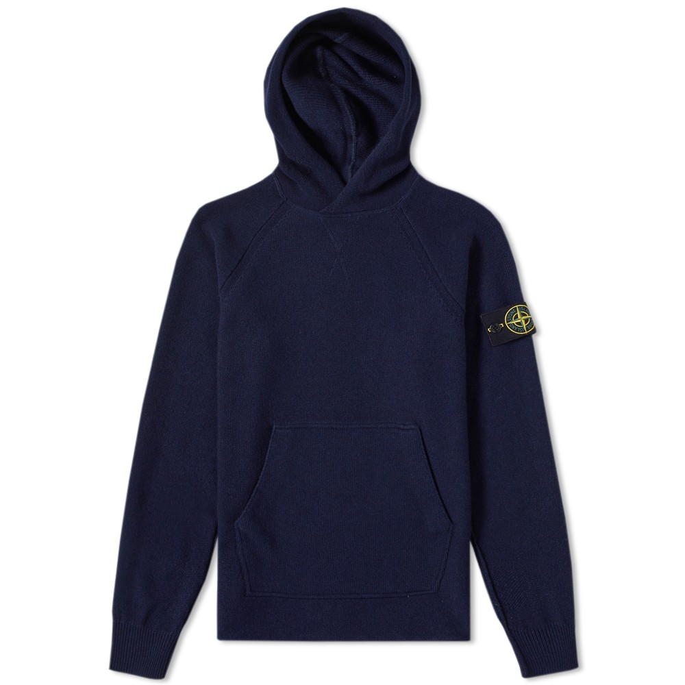 Stone Island Kashmir Hættetrøje Navy